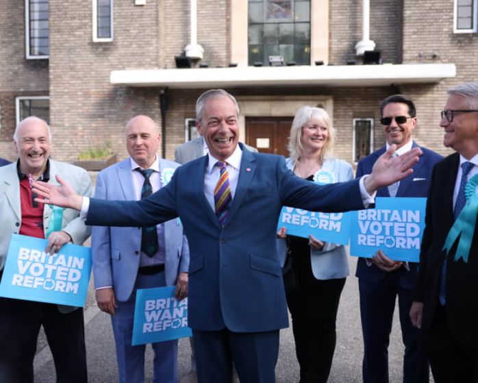 Reform made historic gains at the local elections on 8 May 2026